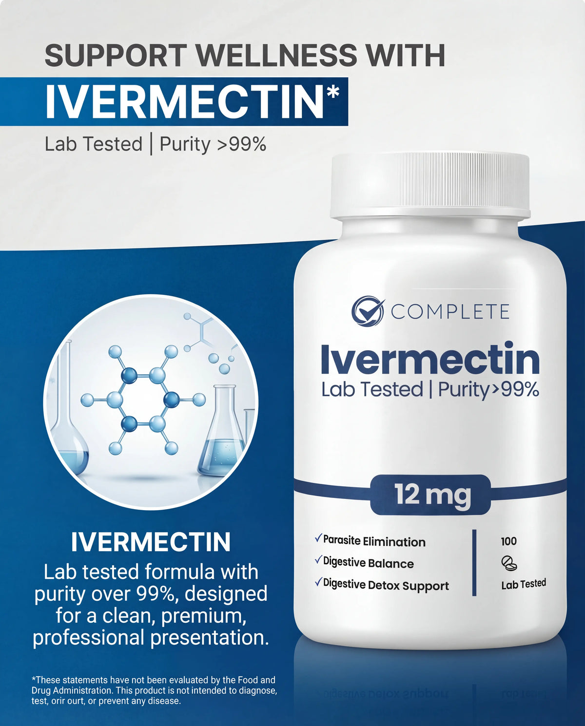 3x Ivermectin