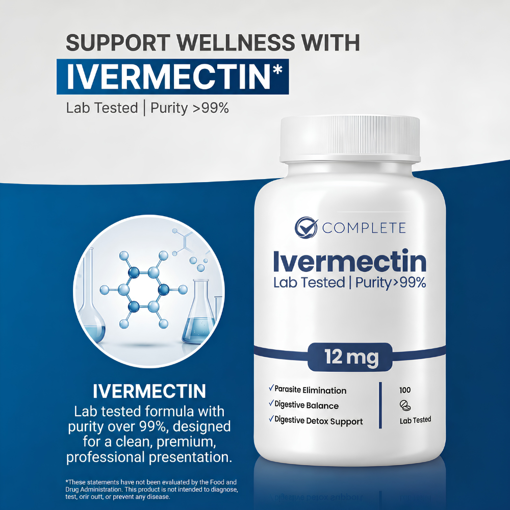 Ivermectin 12MG, %99 Purity