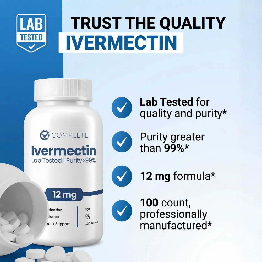 Ivermectin 12MG, %99 Purity